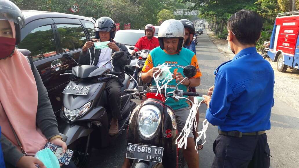 Cegah ISPA Dampak Kabut Asap, Masyarakat Diimbau Gunakan Masker