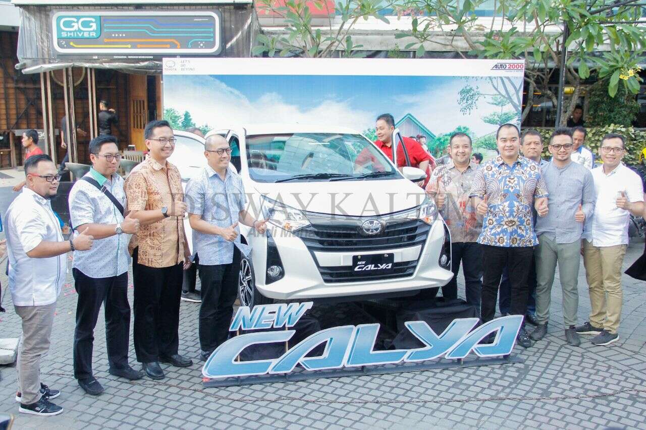 Toyota Luncurkan New Calya di Balikpapan, MPV Elegan dengan Banyak Fitur Baru 