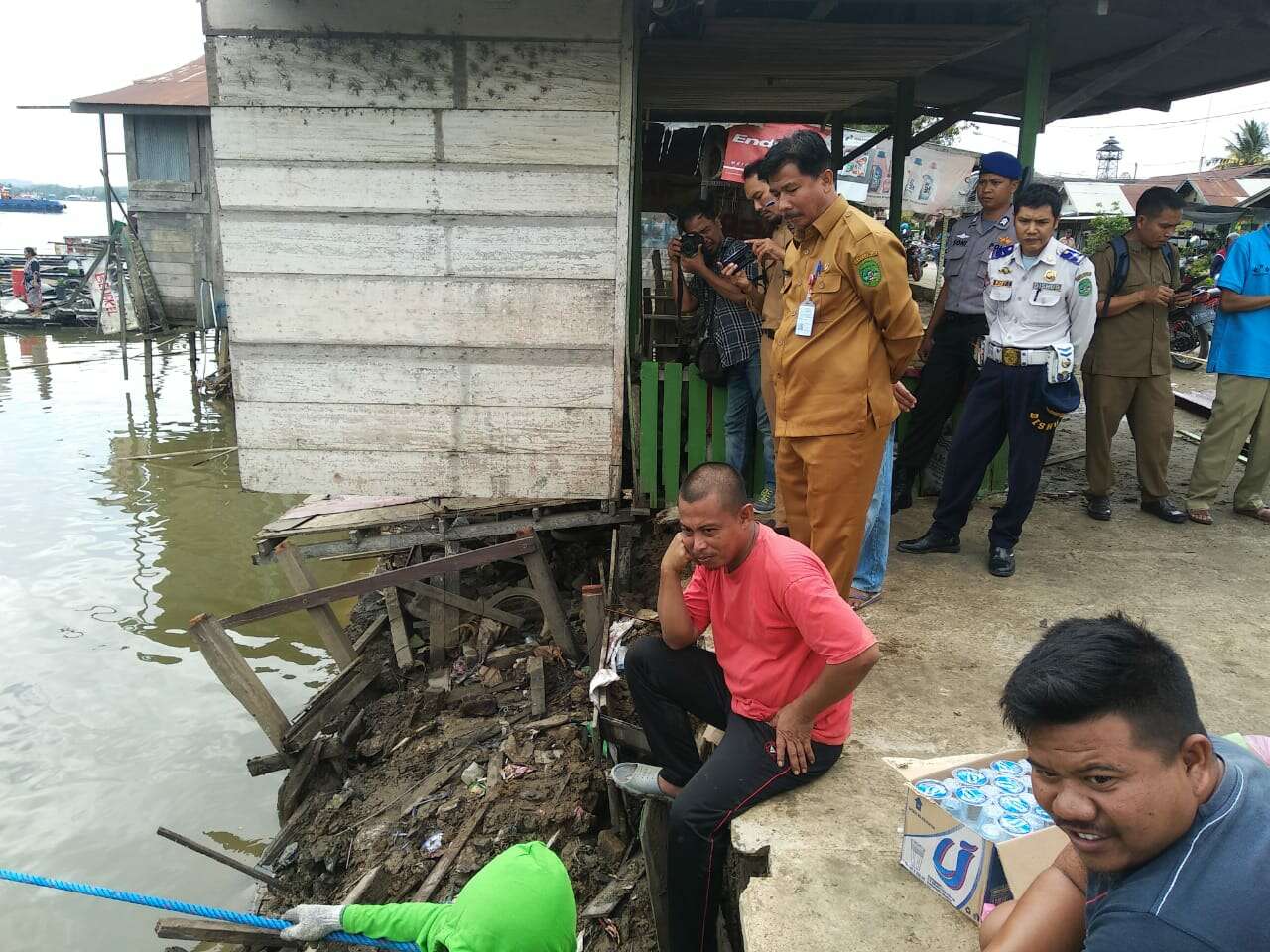 Roda Empat Dilarang Melintas, Pemkab Carikan Jalur Alternatif Paska Longsor di Loa Kulu