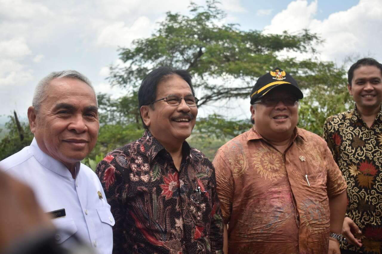 Dua Menteri Tinjau Konsesi HTI di Sepaku, Konstruksi Dimulai Tahun Depan