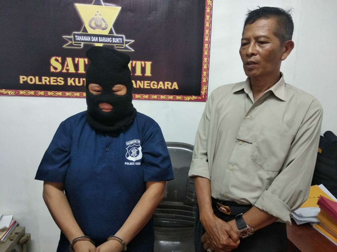 Pelaku Kelainan Seksual Aniaya Keponakan Pasangannya, Kini  Ditahan Polres Kukar