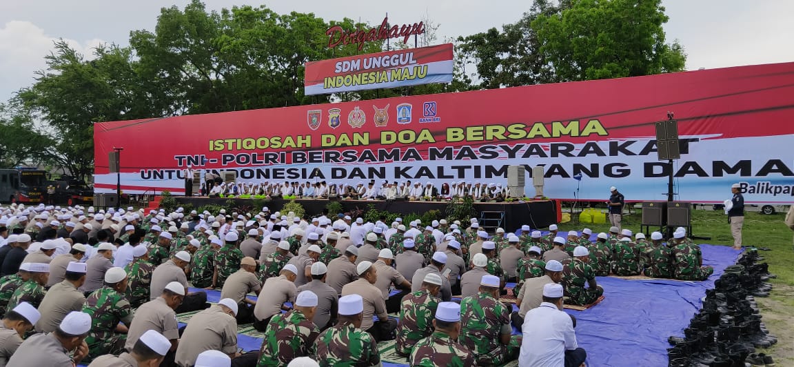 Jelang Pelantikan Presiden, Polda Kaltim Gelar Doa Bersama