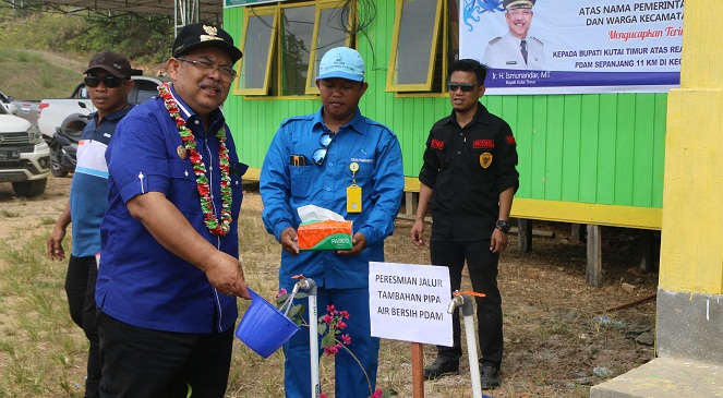 Terus Meningkat, Sudah 70 Persen Masyarakat Kutim Nikmati Air Bersih