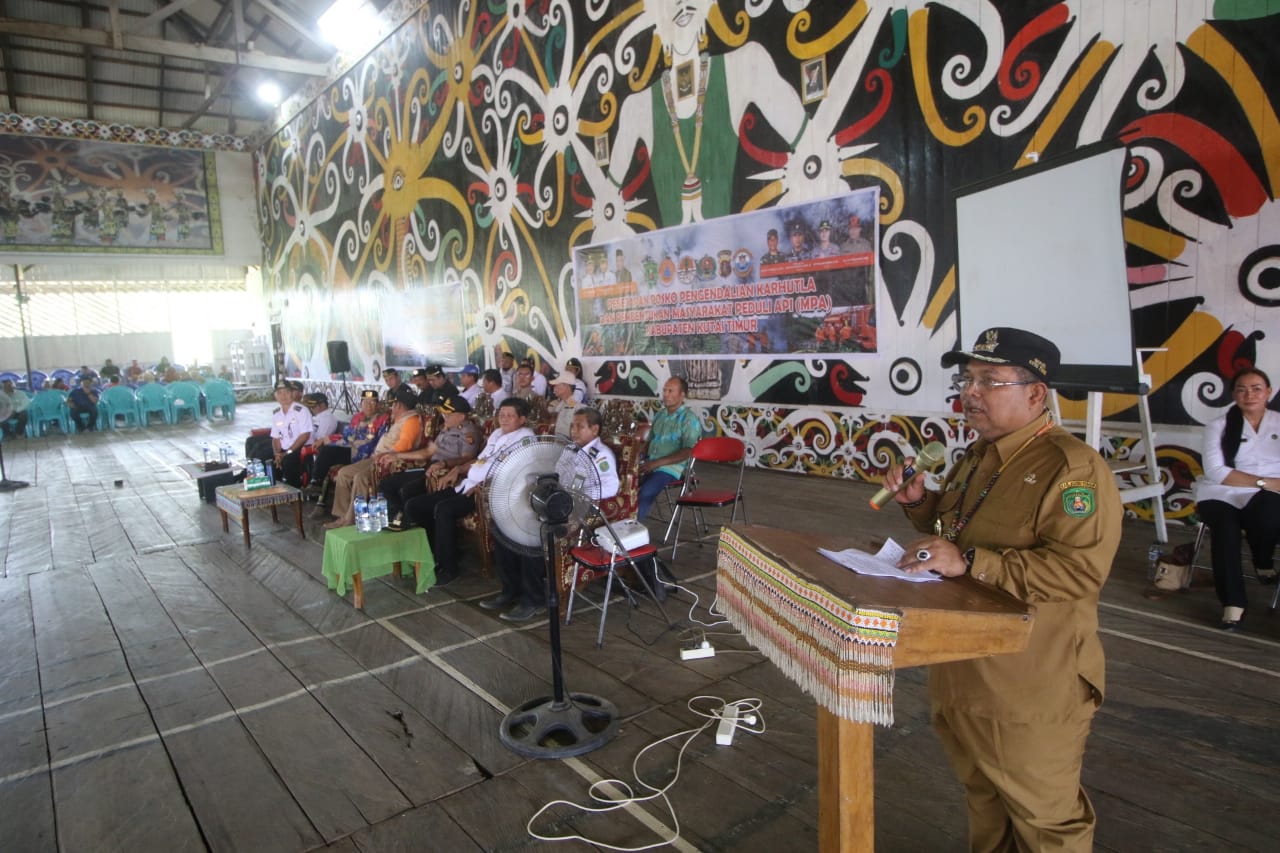 Antisipasi Karhutla, Ismu Buka Rakor di Busang