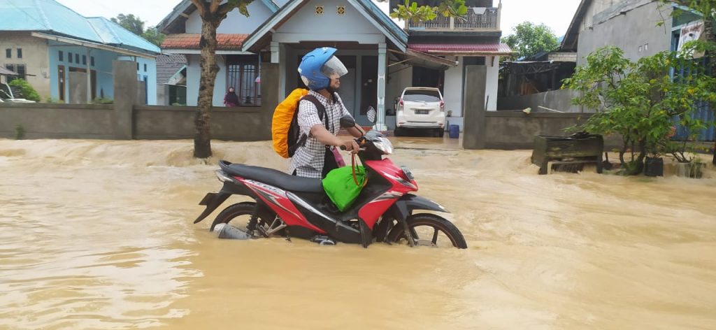 10 Lokasi Banjir dan 5 Titik Longsor Melanda Samarinda Hari Ini