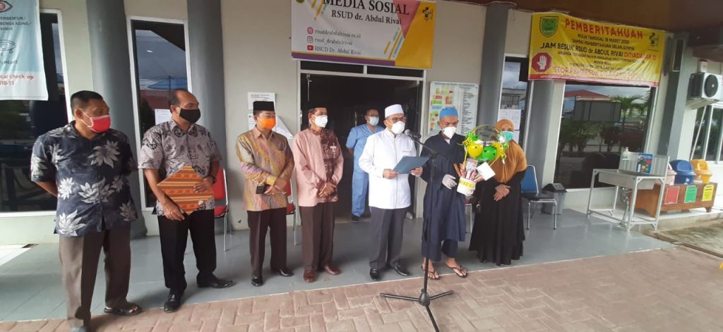 Pasien COVID-19 Pertama dari Klaster Gowa Sembuh