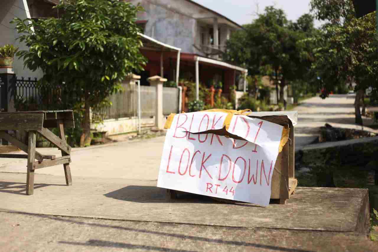 Loa Bakung Lockdown, Salah Satu Warga Ada Terkonfirmasi Covid-19