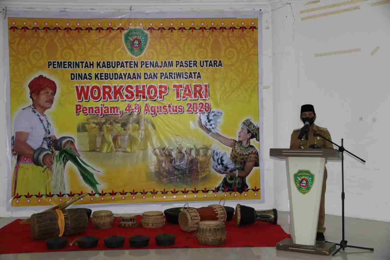 Pemkab PPU Gelar Workshop Tari Dorong Pelestarian Kesenian Daerah