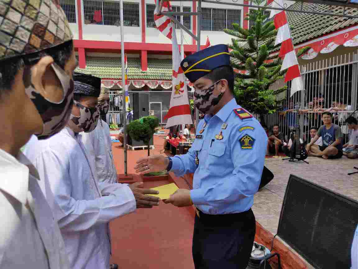 Rutan dan Lapas Klas II A Samarinda Beri Remisi Kepada Warga Binaan Dihari Kemerdekaan