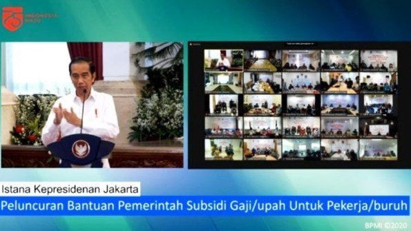 Jokowi Serahkan BSU Kepada Pekerja Peserta BPJAMSOSTEK Hari ini!