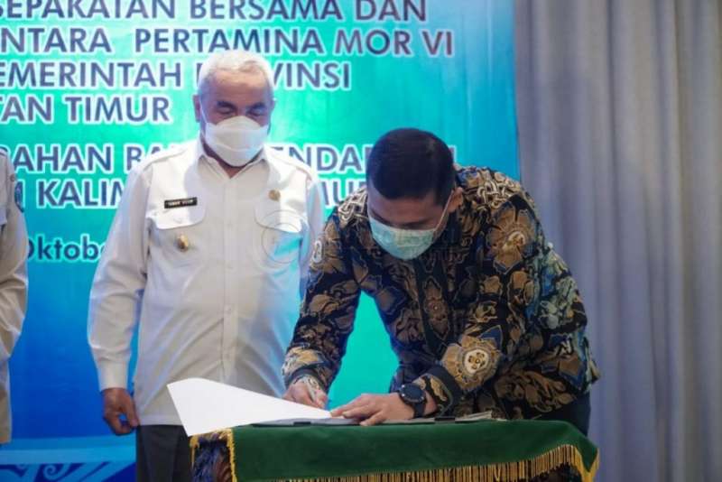 Pemprov Kaltim dan Pertamina Rekonsiliasi Pajak Kendaraan Bermotor