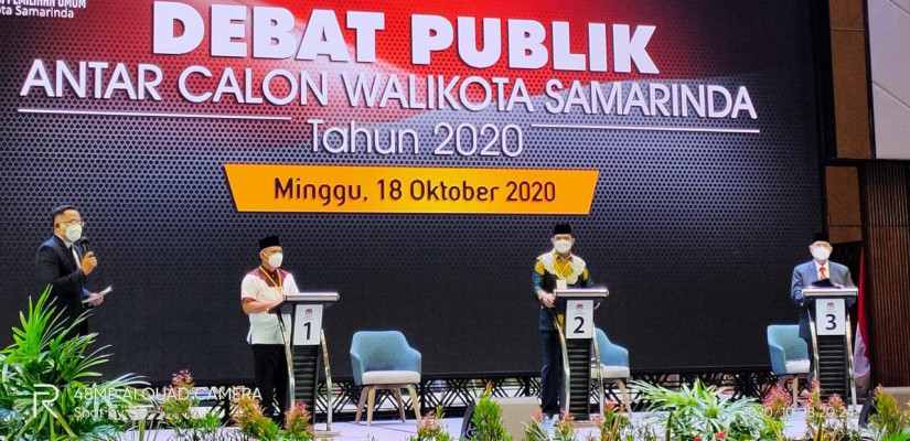 Debat Perdana, Solusi Penanganan COVID-19 Calon Wali Kota Samarinda