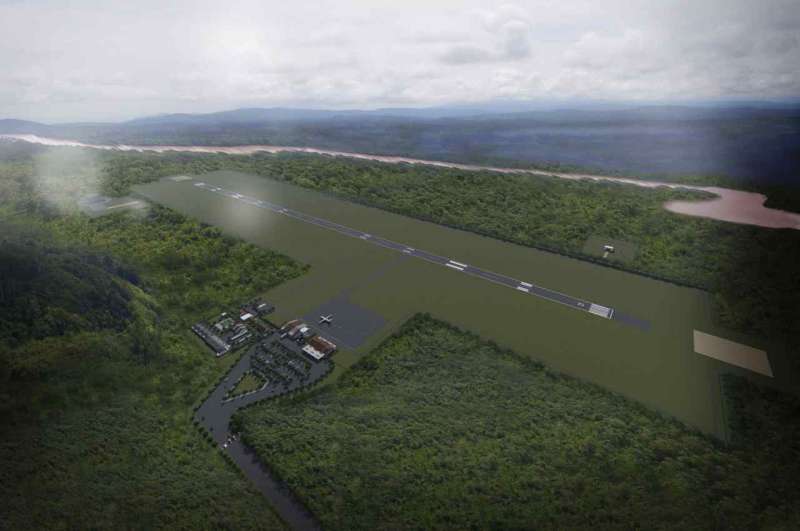 Pembangunan Bandara di Mahulu