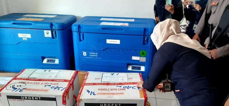 Vaksin Tiba di PPU, Bupati Dapat Giliran Pertama