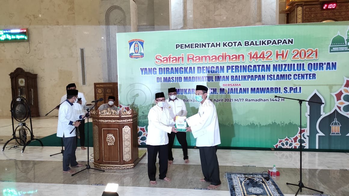 Safari Ramadan, Wali Kota Umumkan Salat Idulfitri di Masjid