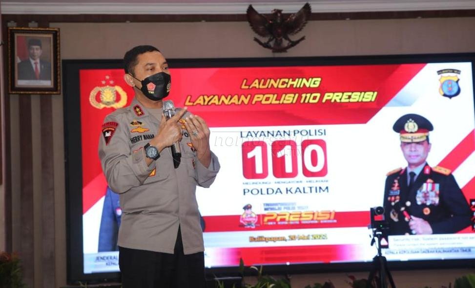 Layanan 110 Polresta Balikpapan Diluncurkan, Tangani Pengaduan Makin Cepat 