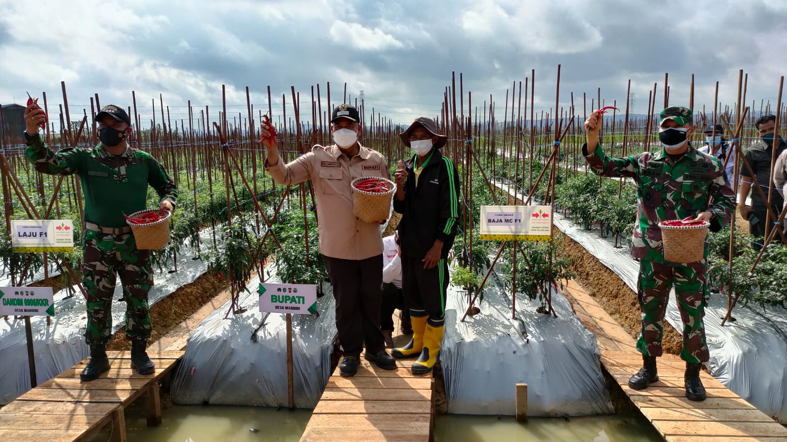 Kodim 0906/Kukar Kembangkan Tanjung Batu Jadi Desa Mandiri