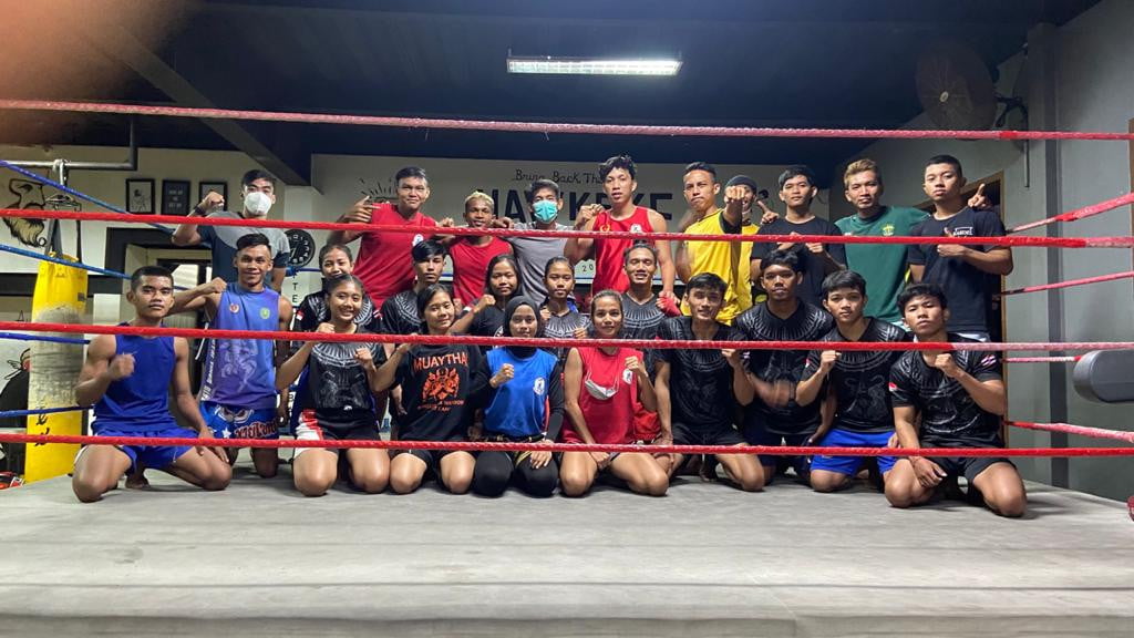 Jelang PON XX Papua, Muaythai Kaltim Masih Perbaiki Mental Atlet