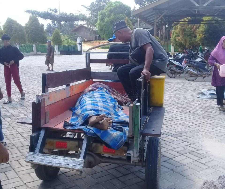 Tak Ada Ambulans, Jenazah Warga PPU Diangkut Motor