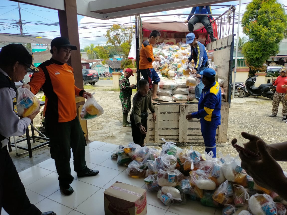 Paser Dilanda Banjir, Dinsos Salurkan Paket Makanan hingga Siapkan Dapur Umum