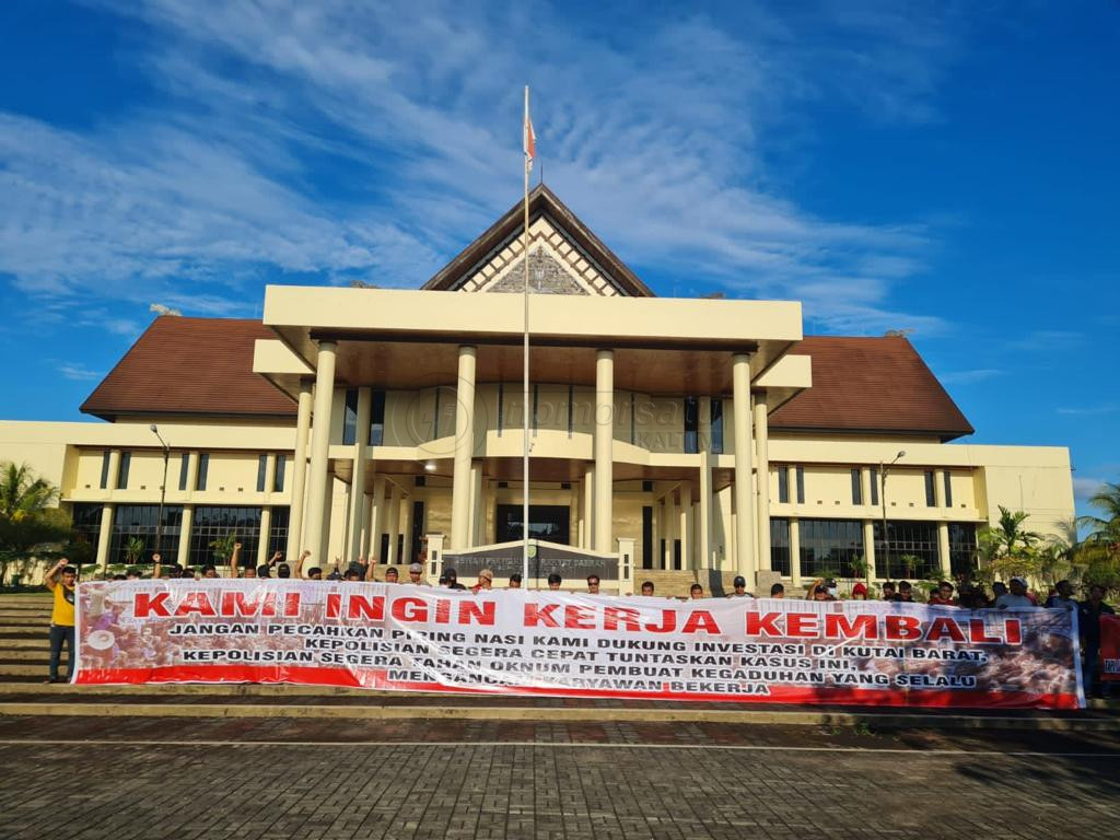 Gagal Demo, Warga Dingin Audensi dengan Polres Kubar