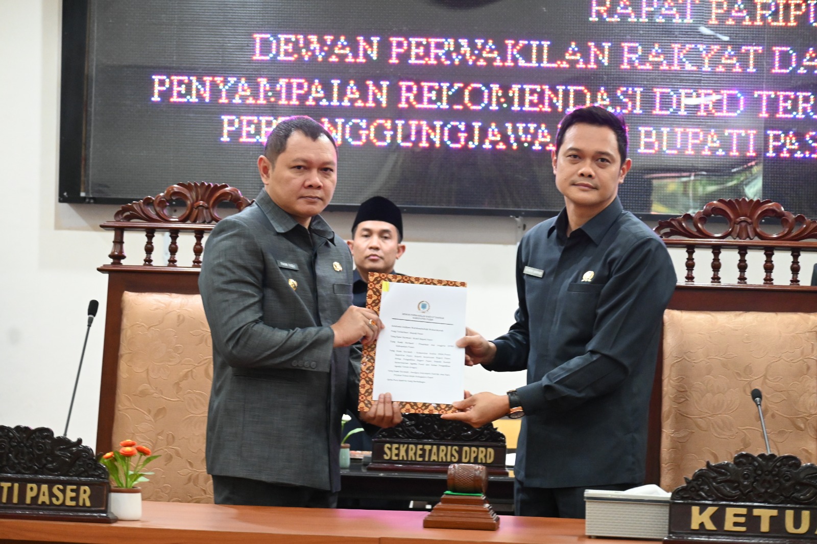 Bupati Paser Terima Rekomendasi LKPj 2022, Hasil Evaluasi RSUD Panglima Sebaya Diapresiasi DPRD