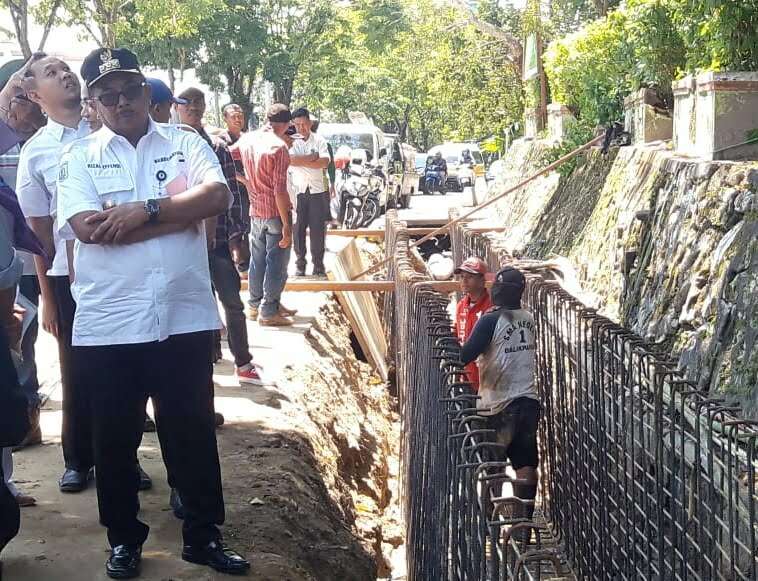 Wali Kota Sidak Proyek Drainase