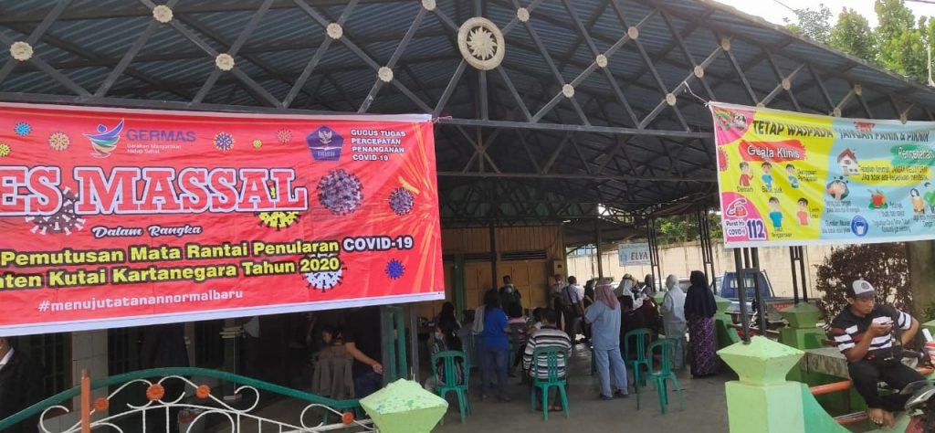 Diskes Samarinda dan Kukar Colabs, Gelar Swab Massal