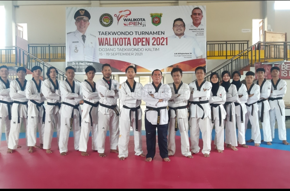 Taekwondoin Binaan PPLPD Samarinda Rengkuh Lima Emas Sulteng Open 2021