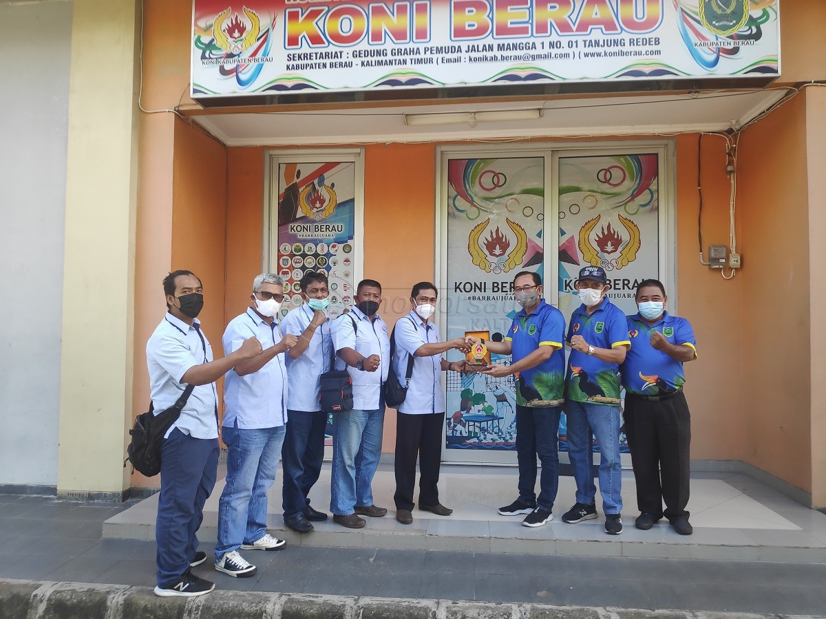 KONI Balikpapan Sambangi Venue Porprov VII Kaltim di Berau