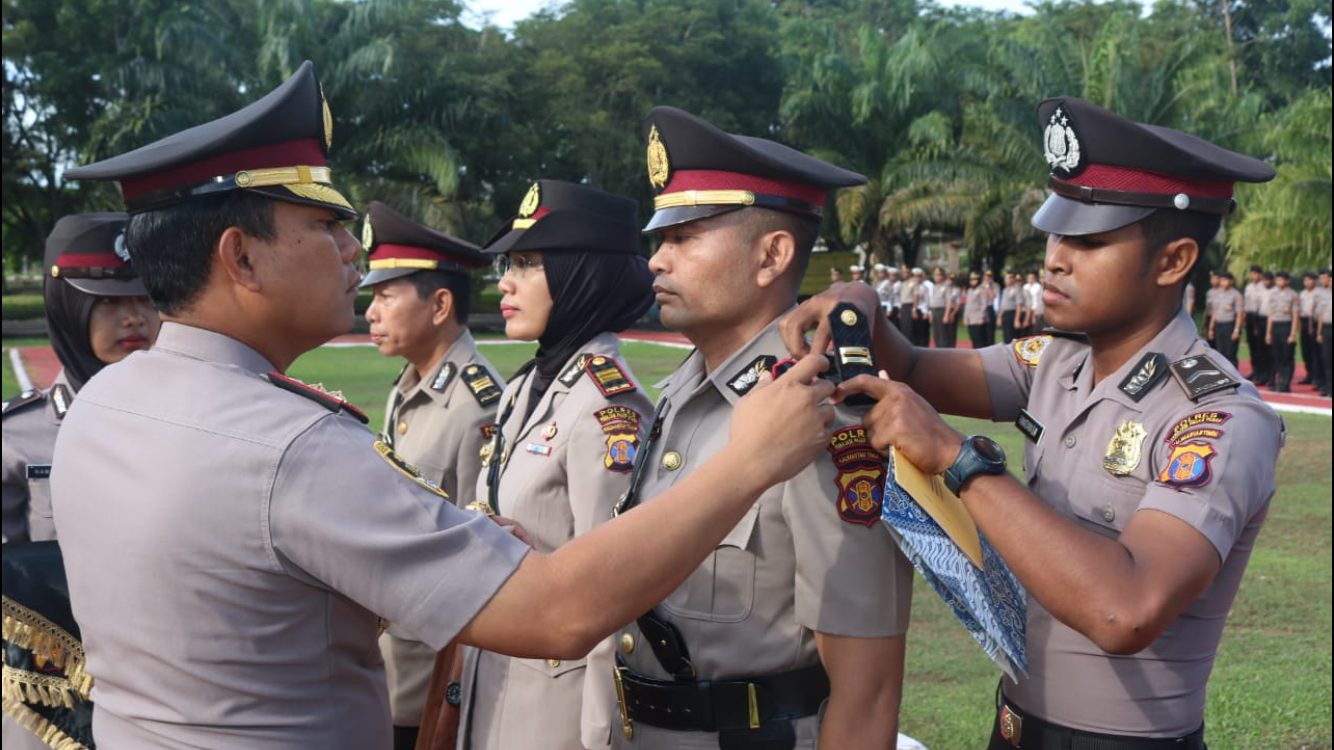 Polres Lakukan Sertijab Dua Kasat