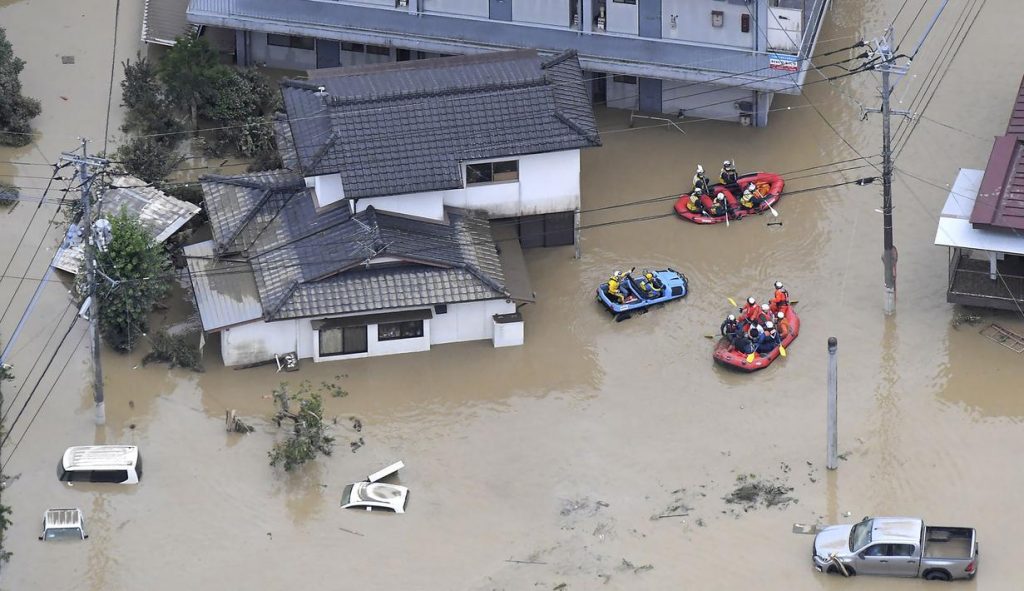 Banjir dan Longsor di Jepang, Puluhan Orang Tewas