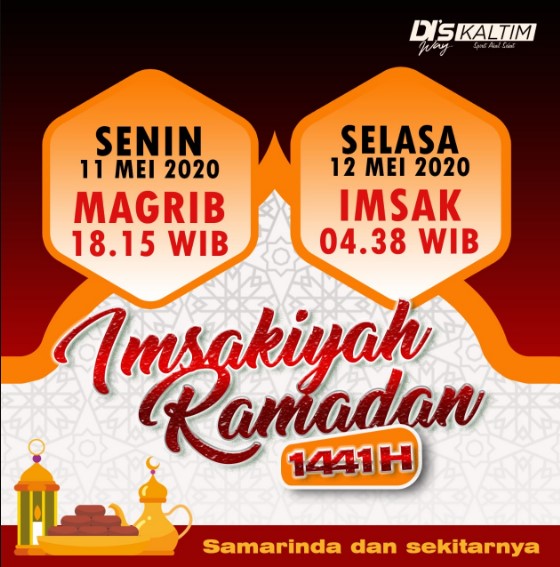 Jadwal Buka dan Imsak Samarinda