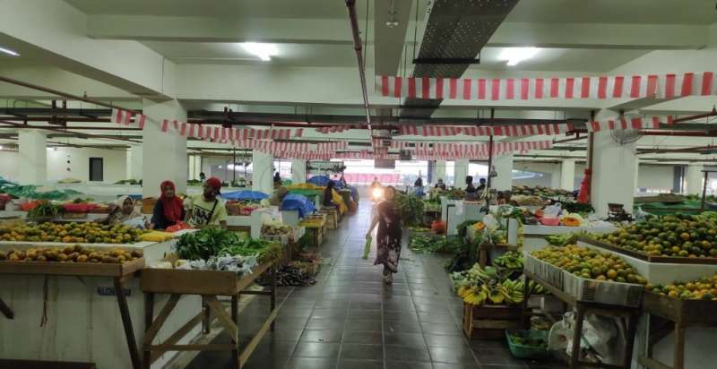 Pedagang Pasar Tamrin Bontang Tagih Janji Relokasi