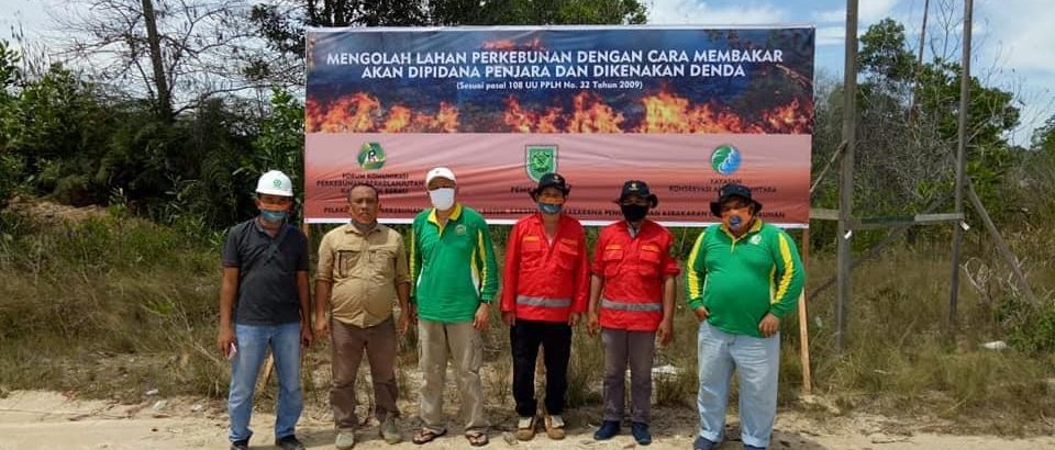 Cegah Kebakaran Lahan dengan Sosialisasi