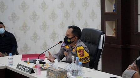 Polres Kutim Siap Jalankan PPKM Skala Mikro