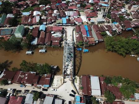 Jembatan Masabang di Kutim Diresmikan, Jarak Dua Kecamatan Tidak Berjauhan Lagi