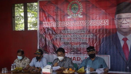 Safuad Sosialisasi UU Bela Negara di Kutim