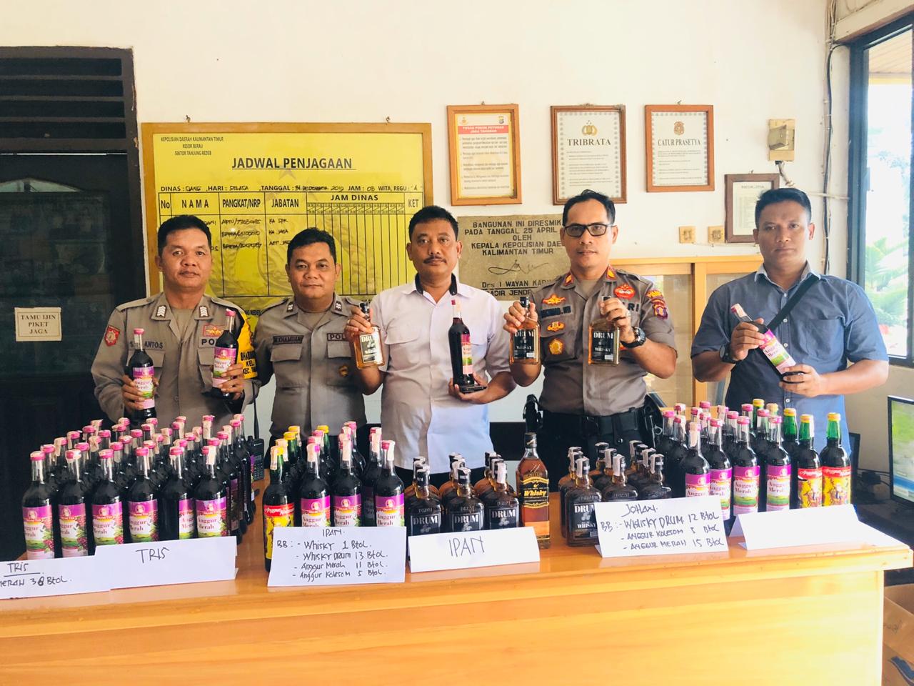 162 Botol Miras Gagal Dijual