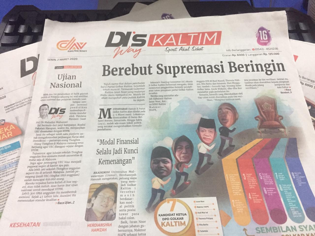 BEREBUT SUPREMASI BERINGIN