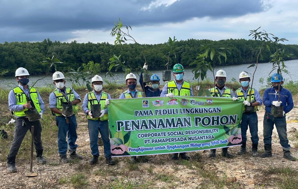 PAMA Rutin Tanam Pohon Buah, Komitmen Hijaukan Bumi Lewat Program CSR Lingkungan