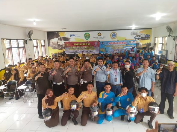 PAMA ABKL Sosialisasi Keselamatan Berkendara di SMK