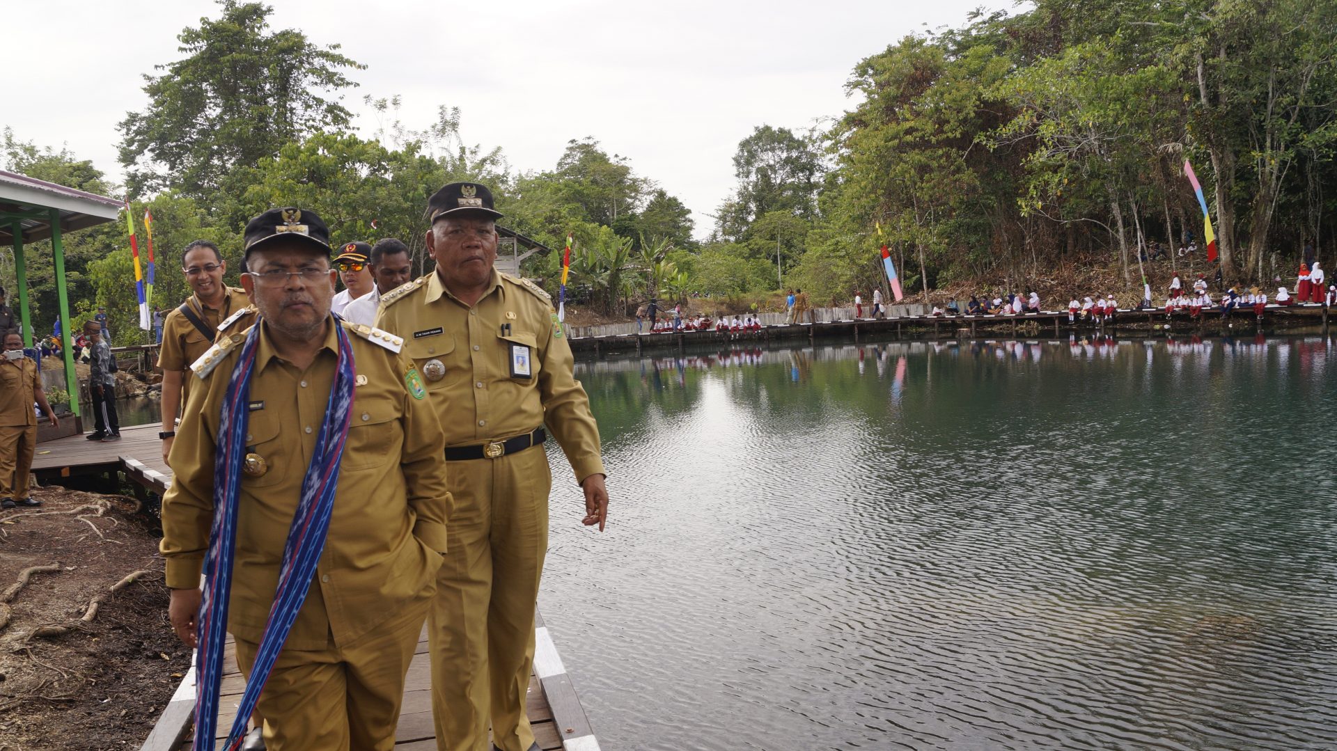 Warga Tadoan Sulap Sungai Jadi Tempat Wisata