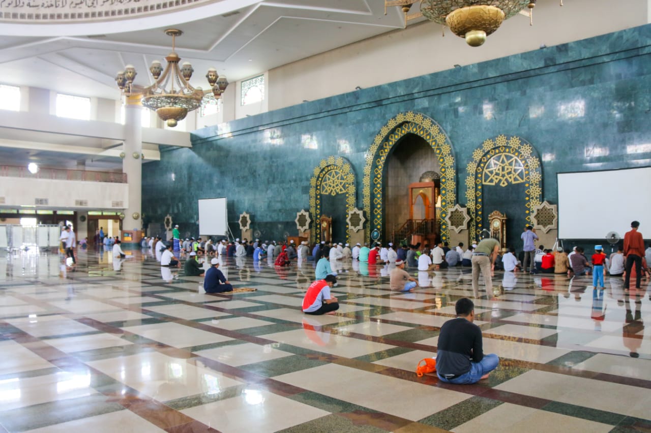 Islamic Center Samarinda Tiadakan Sholat Jum’at Sementara, Tapi Bisa Sholat Wajib