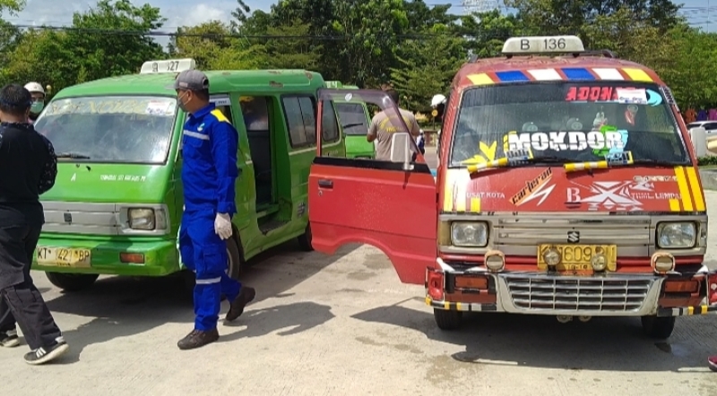 Distribusi Sembako Hanya Libatkan Ojol, Para Sopir Angkot di Samarinda Kecewa