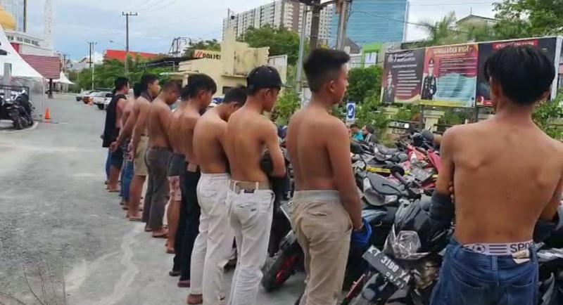 Lagi, Timsus Polresta Balikpapan Amankan 8 Sepeda Motor Balap Liar