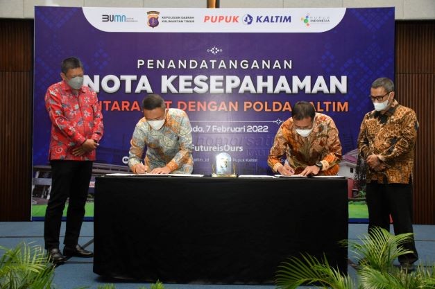 PKT Gandeng Polda Kaltim, Amankan Penyaluran Pupuk Subsidi