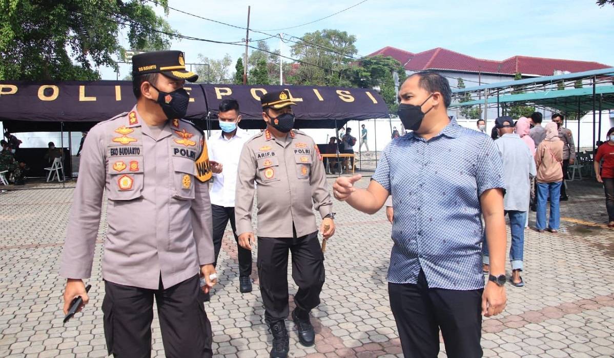 Polresta Samarinda Gelar Vaksinasi di Pesantren dan Rumah Ibadah