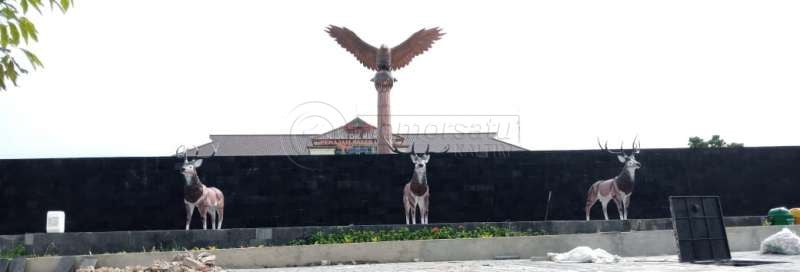 Landscape Depan Kantor Bupati PPU Akhrinya Rampung