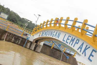 Status Waduk Benanga Waspada, Sejumlah Titik Terendam Banjir